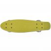 Yellow Retro Skateboard with LED Wheels