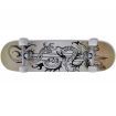 Oval Shape Skateboard 9 Ply Maple Dragon Design 8"