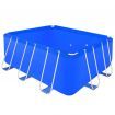 Above Ground Swimming Pool Steel Rectangular 400 x 207 x 122 cm