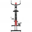 Folding Magnetic Exercise Bike Xbike 2.5 kg Black Red