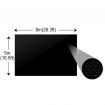 Floating Rectangular PE Solar Pool Film 8 x 5 m Black