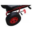 Red Pedal Go Kart with Adjustable Seat