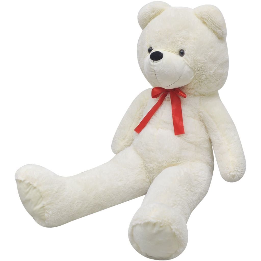 XXL Soft Plush Teddy Bear Toy White 150 cm