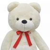 XXL Soft Plush Teddy Bear Toy White 150 cm