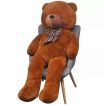 XXL Soft Plush Teddy Bear Toy Brown 150 cm