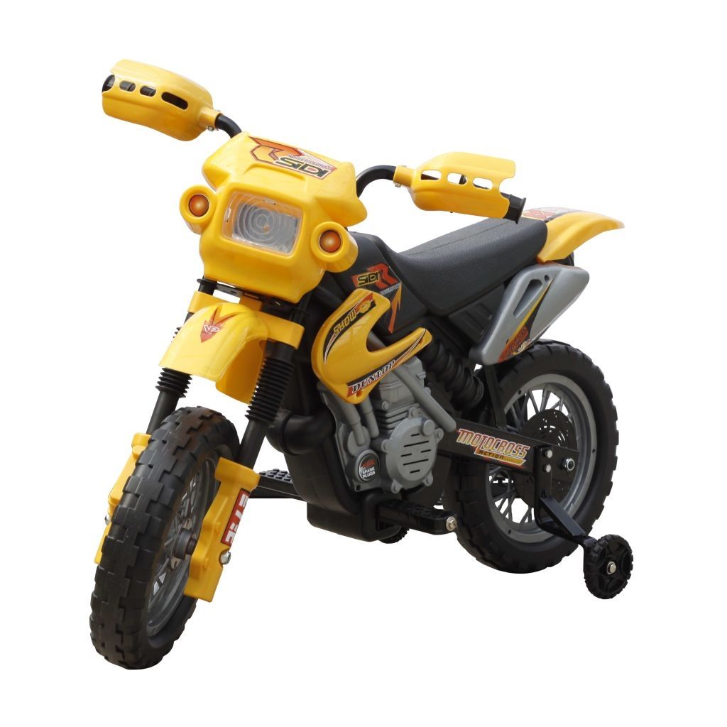 Kids Electric Yellow Motorbike