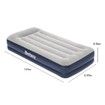 Bestway Inflatable Bed Single Size Air Mattress with Built-in Pump and Pillow