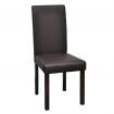 Dining Chairs 4 pcs Brown Faux Leather