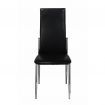 Dining Chairs 4 pcs Artificial Leather Black