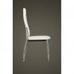Dining Chairs 2 pcs Artificial Leather White
