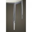 Dining Chairs 2 pcs Artificial Leather White