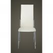 Dining Chairs 4 pcs Artificial Leather White