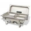 4 Piece Chafing Dish Set Stainless Steel