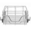 Pull-Out Wire Baskets 2 pcs Silver 400 mm