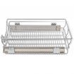 Pull-Out Wire Baskets 2 pcs Silver 500 mm