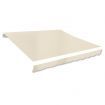 Awning Top Sunshade Canvas Cream 3x2.5m