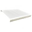 Awning Top Sunshade Canvas Cream 4 x 3 m