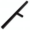 Ground Drill with Handle Auger Bit 80 mm Double Spirals Steel Black