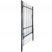 Fence Gate with Spear Top 100 x 198 cm