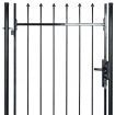 Fence Gate with Spear Top 100 x 198 cm