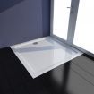 Square ABS Shower Base Tray White 80 x 80 cm