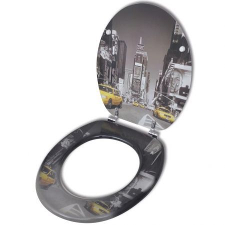Toilet Seats with Hard Close Lids MDF New York