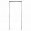 White Roll Down Insect Screen for Windows 60 x 150 cm