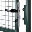 Garden Fence Gate 85.5x200 cm/100x250 cm Steel Green