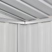 Garden Shed Green Metal