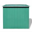 Garden Shed Green Metal