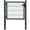 Fence Gate Steel Anthracite 106x150 cm