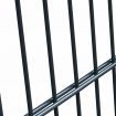 Fence Gate Steel Anthracite 106x150 cm