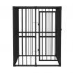 Heavy-Duty Outdoor Dog Kennel 120x120 cm