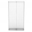 Gabion Basket Steel 85x30x200 cm Silver
