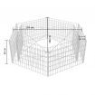 Hexagonal Gabion Planter 160x140x50 cm