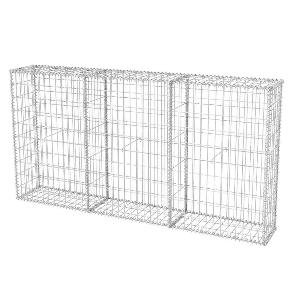 Gabion Basket Steel 200x30x100 cm