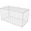 Gabion Basket Steel 200x30x100 cm