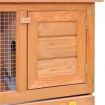 Outdoor Rabbit Hutch Small Animal House Pet Cage 1 Door Wood