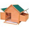 Chicken Coop Wood 157x97x110 cm