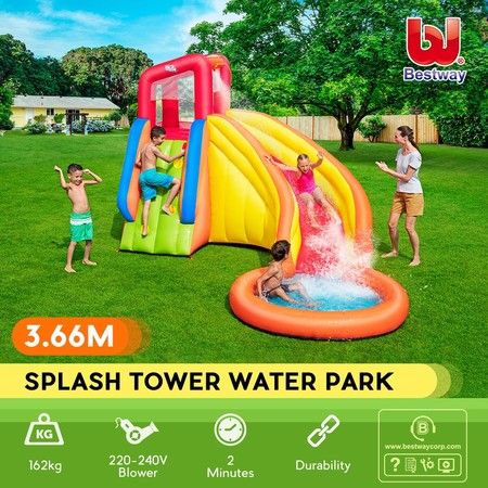 bestway splash and play family pool