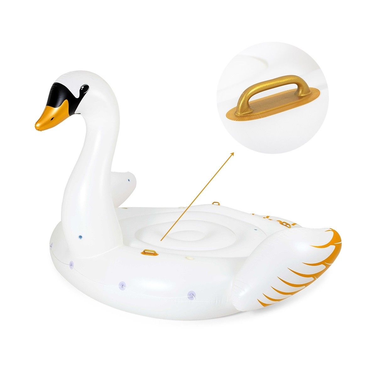 swan raft