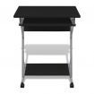 Computer Desk Pull Out Tray Furniture Office Student Table Black