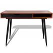 Brown Workstation Computer Desk Laptop Table