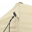 Foldable Tent Pop-Up 3x6 m Cream White