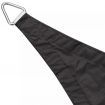 Sunshade Sail Oxford Fabric Square 3.6x3.6 m Anthracite