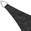 Sunshade Sail Oxford Fabric Rectangular 2x4 m Anthracite