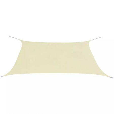 Sunshade Sail Oxford Fabric Rectangular 2x4 m Cream