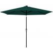 LED Cantilever Umbrella 3 m Green