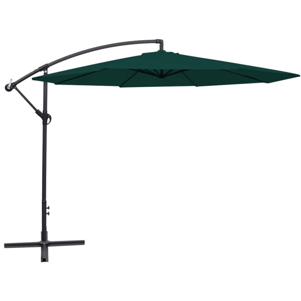 Cantilever Umbrella 3.5 m Green