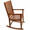 Garden Rocking Chair Acacia Wood